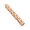 Flower Pattern Wooden Rolling Pin, for Baking Embossed Cookies, Kitchen Tool, PeachPuff, 150x20mm