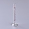 Glass Measuring Cups, Graduated Tube, Clear, 11.5x114.5mm, Capacity: 5ml