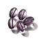 K9 Glass, Imitation Austrian Crystal Beads, Oval, Thistle, 11x8mm, Hole: 1.8mm