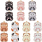 SUNNYCLUE 1 Box 28Pcs 7 Colors Hamster Charm Guinea Pig Charms Bulk Gold Plated Alloy Matel Hanging Cute Enamel Animal Charms for Jewelry Making Charms Supplies DIY Crafting Necklace Bracelet Earring