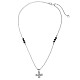 Ожерелья с подвесками Tinysand Happy Knot 925 из стерлингового серебра с кубическим цирконием TS-N315-S-2