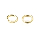 Латунные кольца прыжок открыт KK-V007-004G-08-2