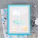 Globleland 2pcs2スタイルpvcプラスチックスタンプ  DIYスクラップブッキング用  装飾的なフォトアルバム  カード作り  スタンプシート  アニマル柄  16x11x0.3cm  1個/スタイル DIY-GL0002-04-6