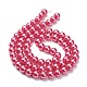 Chapelets de perles en verre nacré HY-XCP0001-05D-02-2