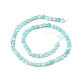Natural Amazonite Beads Strands G-I271-A06-6x6mm-2