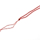Boucles de cordon de pendentif en nylon NWIR-WH0012-02C-2