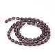Faceted Glass Beads Strands X-GC4X6MMC06Y-2