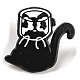 Pin de esmalte de gato de dibujos animados JEWB-P032-D09-1