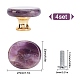 Natural Amethyst Drawer Knobs FIND-WH0056-40P-10-2