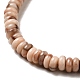 Natural Fossil Beads Strands G-I339-06-4