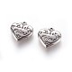 Coeur avec le mot meilleur ami 316 inoxydable pendentifs en acier STAS-I061-136-2