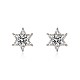 Boucles d'oreilles étoiles en zircone cubique pour fille femme EJEW-BB46262-A-5