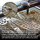 Ahandmaker 200 pièces rivets en plastique punaise en plastique attaches à rivets trou en plastique punaises de capot lit laser en nid d'abeille épingles de maintien pour meubles d'extérieur salon toit de voiture FIND-NB0003-74-5