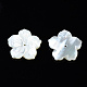 Perlas de concha de nácar de concha blanca natural SSHEL-T014-42D-3