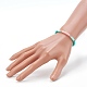 Bracelets extensibles perlés heishi en pâte polymère à la main BJEW-JB06146-01-4