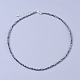 Perlenketten aus Terahertz-Stein NJEW-K114-B-A22-1