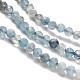 Природные Аквамарин бисер нитей&nbsp;LS-G-RM2025-A17-3mm-A-4