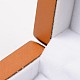 Cajas de collar de joyería de madera rectángulo OBOX-F002-10-5