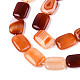 Природный агат бисер нитей G-N356-03A-16-4