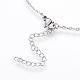 304 Stainless Steel Pendant Necklaces NJEW-H438-12A-5