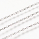 Handgefertigte Perlenkette aus Messing CHC-G011-08P-08-2