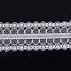 Lace Trim Nylon Ribbon for Jewelry Making ORIB-F003-101-1