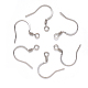304 crochets de boucles d'oreille français en acier inoxydable STAS-S111-006-2