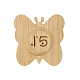 Schmetterlingsförmige Holzarmband-Designbretter PAAG-PW0017-01A-1