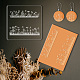 Доски с текстурой акриловой глины DIY-WH0498-0015-7