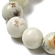 Chapelets de perles de jaspe dendritique naturelle G-H298-A15-05-4
