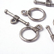 Tibetan Style Alloy Toggle Clasps X-LF1184Y-NF-2