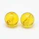 3-Hole Natural Citrine Round Beads G-N0012-12mm-08A-1