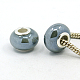 Perles européennes en porcelaine manuelles OPDL-G001-18-1