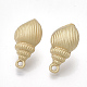 Accessoires de clous d'oreilles en alliage PALLOY-T065-63-1