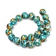 Chapelets de perles en turquoise synthétique G-C180-06B-2