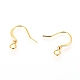 Long-Lasting Plated Brass French Earring Hooks X-KK-K204-137G-NF-2
