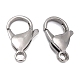 316 Surgical Stainless Steel Lobster Claw Clasps STAS-M262-03-19mm-2