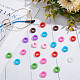 GORGECRAFT 10 Colors 50 Pairs Glasses Ear Grip Anti-Slip Silicone Eye Glass Temple Tips Sleeve Retainer Round Eyeglass Ear Cushions for Spectacle Sunglasses Reading Eyewear FIND-GF0003-33-5