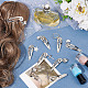 Craspire 36 piezas 6 pinzas para el cabello estilo hierro PHAR-CP0001-08-5