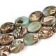 Synthetische Aqua Terra Jaspis Perlen Stränge&nbsp;G-S366-015B-01-1