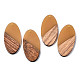 Resin & Walnut Wood Pendants X-RESI-S389-071A-A01-1