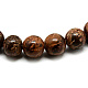 Natural Starburst Jasper Beads Strands G-Q462-51-6mm-2