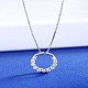 925 Sterling Silver Pendant Necklace NJEW-BB34649-A-S-2
