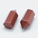 Synthetic Goldstone Pointed Beads G-G760-K04-2