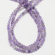 1Strand Natural Amethyst Beads Strands X-G-R172-2mm-16-2