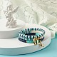 Handmade Polymer Clay Heishi Beads Stretch Bracelets Set BJEW-JB07335-5