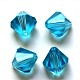 Abalorios de cristal austriaco de imitación SWAR-F022-5x5mm-202-1