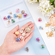 SUNNYCLUE 1 Box 20pcs 16mm Glass Ball Charms Crystal Glass Globe Earrings with Shining Stars Earring Making Starter Kit for Earring Necklace Making Craft Supplies Adults Women DIY-SC0017-81A-3