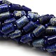 Natural Lapis Lazuli Column Beads Strands G-E251-16-1
