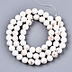 Natural Magnesite Beads Strands G-S373-003-6mm-3